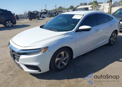 2020 Honda Insight Ex from USA, damaged, VIN 19XZE4F52LE003433